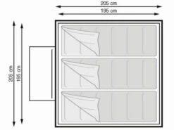 Eurotrail Koepeltent Trail Polyester -Buitenkampeer Winkel 12 2 eurotrail koepeltent trail polyester ette0001 0201