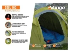 Vango Experience Tent Soul 100 -Buitenkampeer Winkel 12 3 vango experience tent soul 100 eigenschappen binnenkant tersoult15077