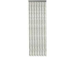 Arisol Vliegengordijn 'kattenstaart' Grijs-wit Melange