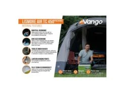 Vango Opblaasbare Tent Lismore Air Tc 450 Package -Buitenkampeer Winkel 19 4 vango opblaasbare tent lismore air tc 450 package eigenschappen binnenkant tetlisatc000001