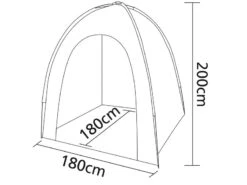 Bo Camp Opbergtent Medium 5 Bo Camp Opbergtent Medium -Buitenkampeer Winkel 25 2 bo camp opbergtent medium