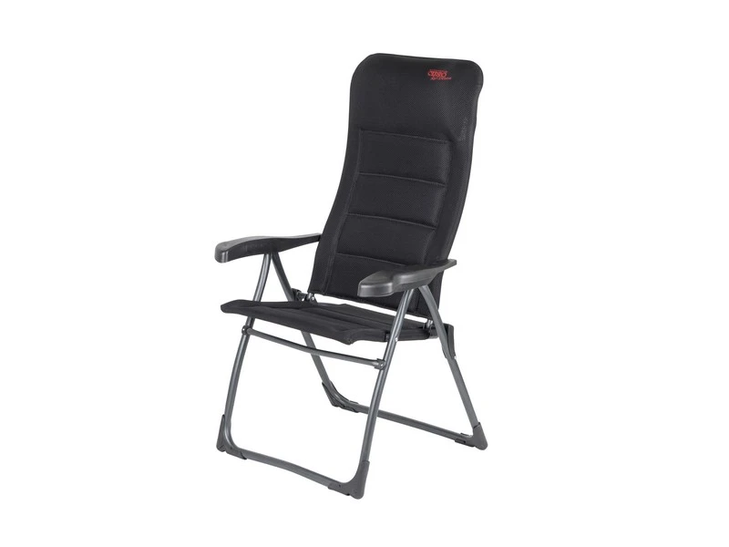 Crespo Kampeer Standen Stoel Ap-215 Air-deluxe Zwart Kleur 80 2 Crespo Kampeer Standen Stoel Ap-215 Air-deluxe Zwart Kleur 80 - Afbeelding 2