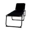 Travellife Barletta Kampeer- Tuinligbed Relax Zwart