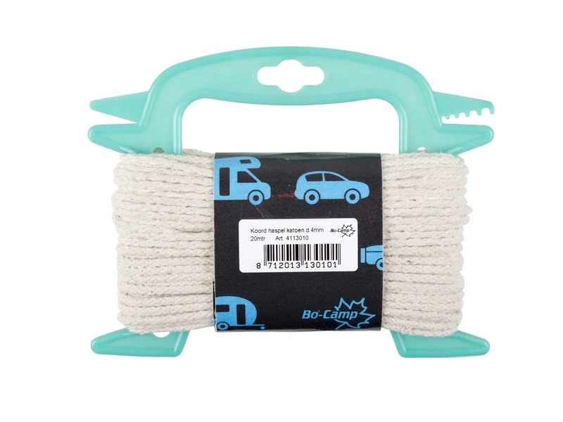 Bo Camp Scheerlijn Op Haspel 4 Mm Katoen 1 Bo Camp Scheerlijn Op Haspel 4 Mm Katoen