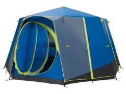 Nieuwkomers 9 Coleman Familie Tent Octagon Blue-lime