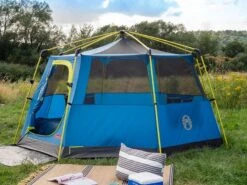 Coleman Familie Tent Octago Blue-lime -Buitenkampeer Winkel 65 5 coleman familie tent octago blue lime 2000035194