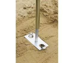 Bo-Camp Windschermharing 30 Cm 4 Stuks -Buitenkampeer Winkel bo camp windscherm haring met plaat 4 stuks 4163900 4