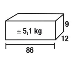 High Peak Windscherm Shirocco -Buitenkampeer Winkel high peak windscherm shirocco verpakking 10012 2